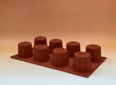 Moule canelé silicone