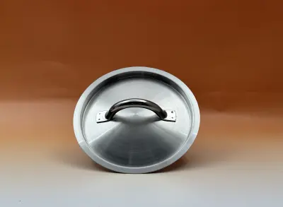 Couvercle inox brossé