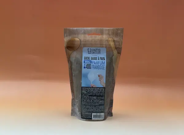 Sucre barbe à papa framboise