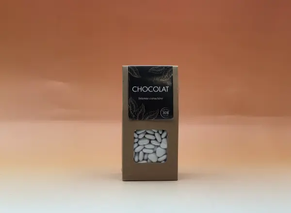 Dragées mini coeur chocolat