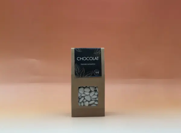 Dragées mini coeur chocolat