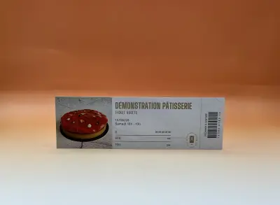 Démonstration de pâtisserie