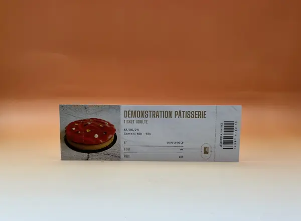 Démonstration de pâtisserie