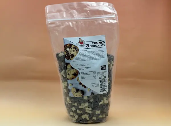 Chunk 3 chocolats
