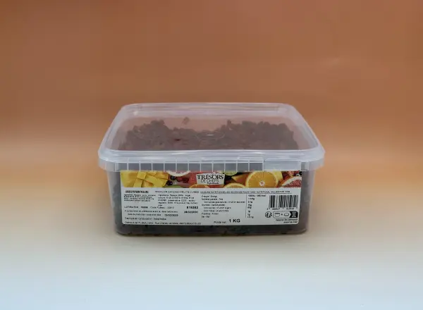 Fruits confits cubes 