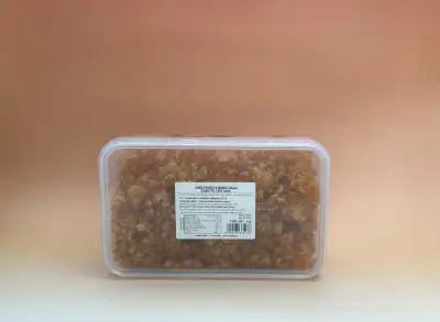 Oranges confits cubes