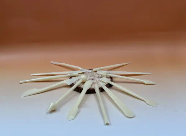 12 ébauchoirs plastiques