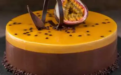 Entremet choco-passion
