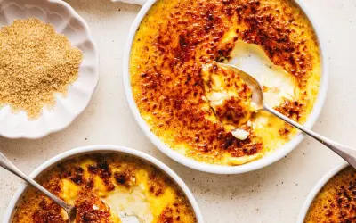 Crème brûlée vanille
