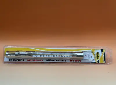 Thermomètre confiseur gaine inox